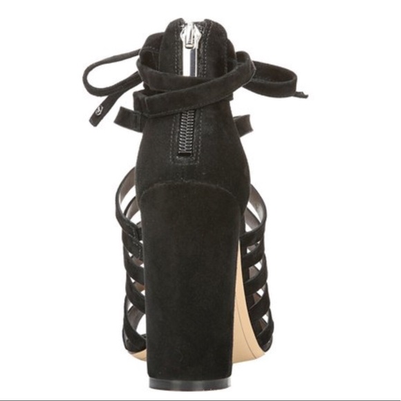Sam Edelman “Yarina” Suede Cage Heels SZ8.5 NWOB - Picture 4 of 7